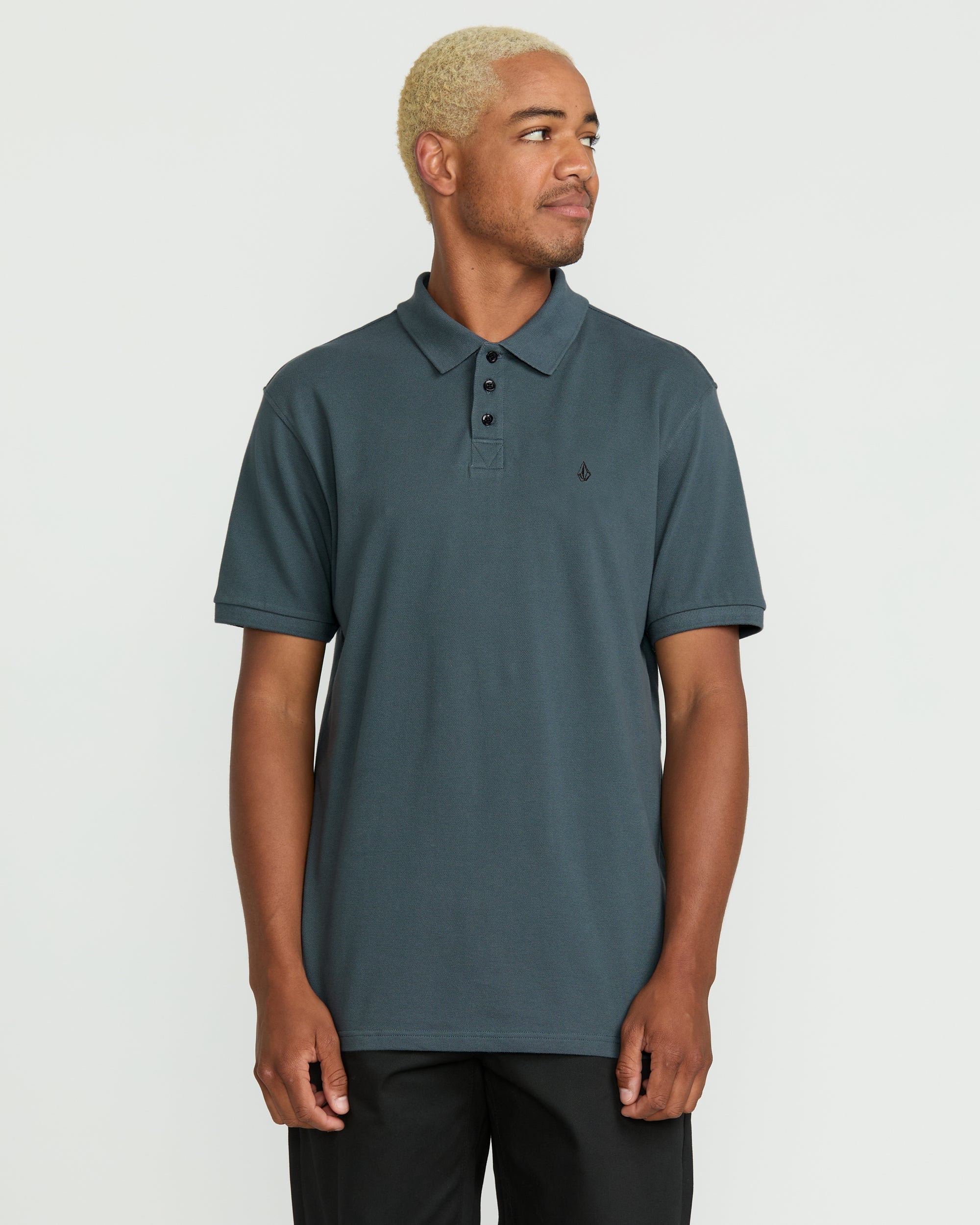 Men's Sitestone Polo Short Sleeve Tee - Volcom