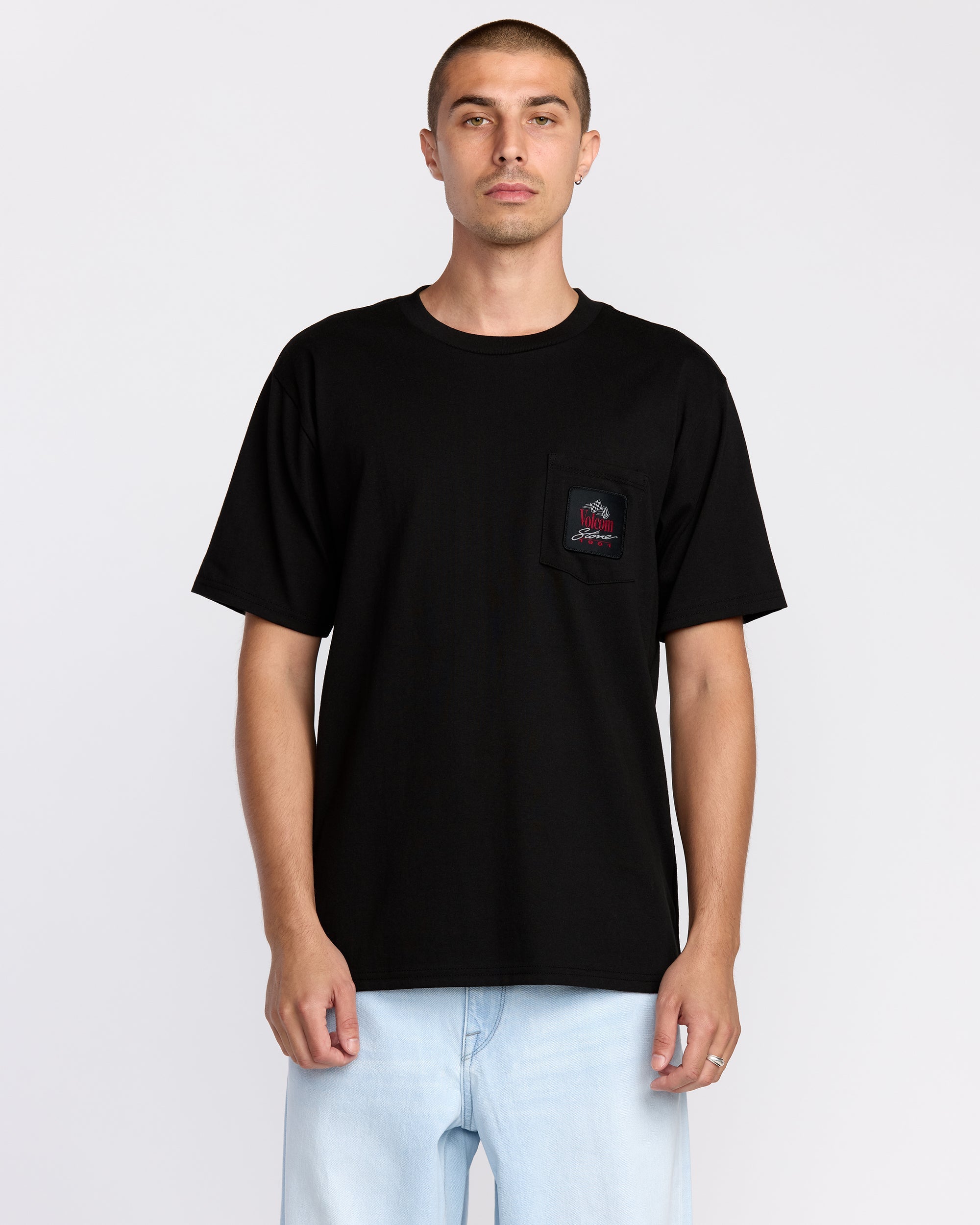 Men's Speed Snake Pocket Short Sleeve Tee - Volcom