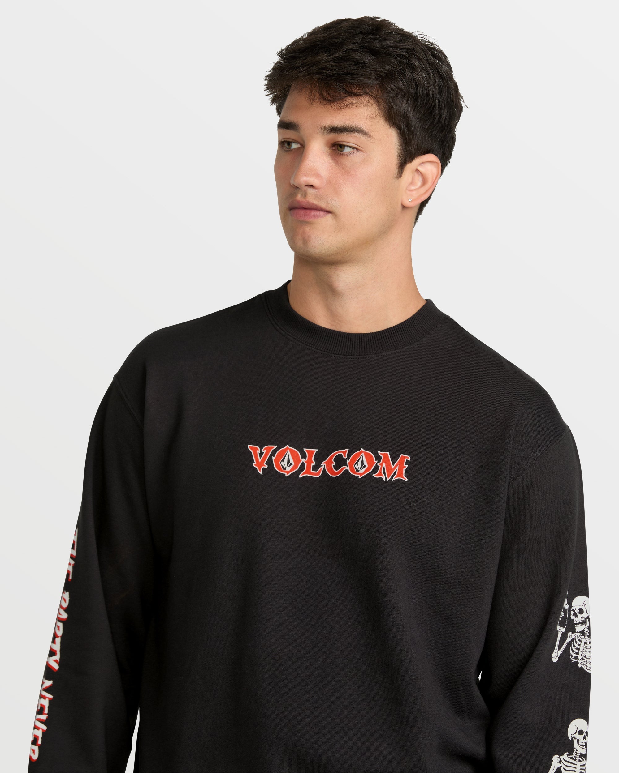 未使用 VOLCOM All I Got Pullover Crew Men's Never Ends Crew Sweatshirt - Volcom