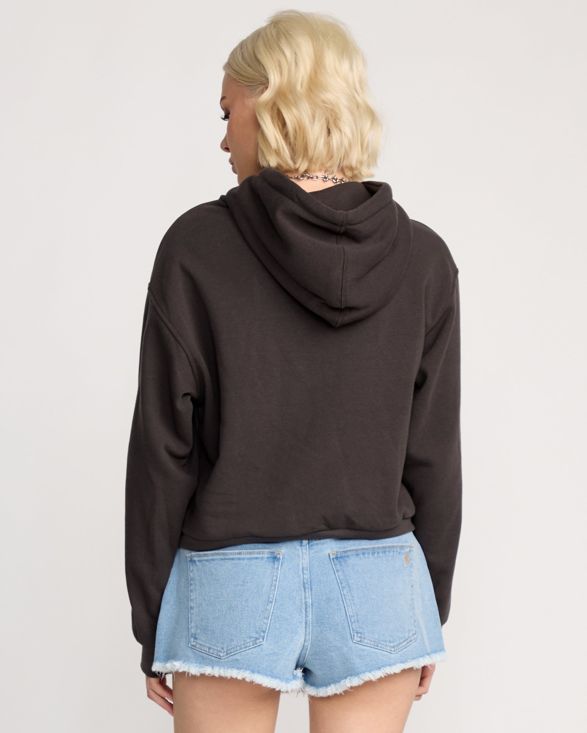 パーカー BTN Short Hoodie SHORT HOODIE Women's Hooded Pullover | Salomon