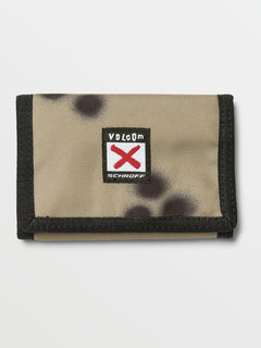 Schroff X Volcom Wallet - Khaki