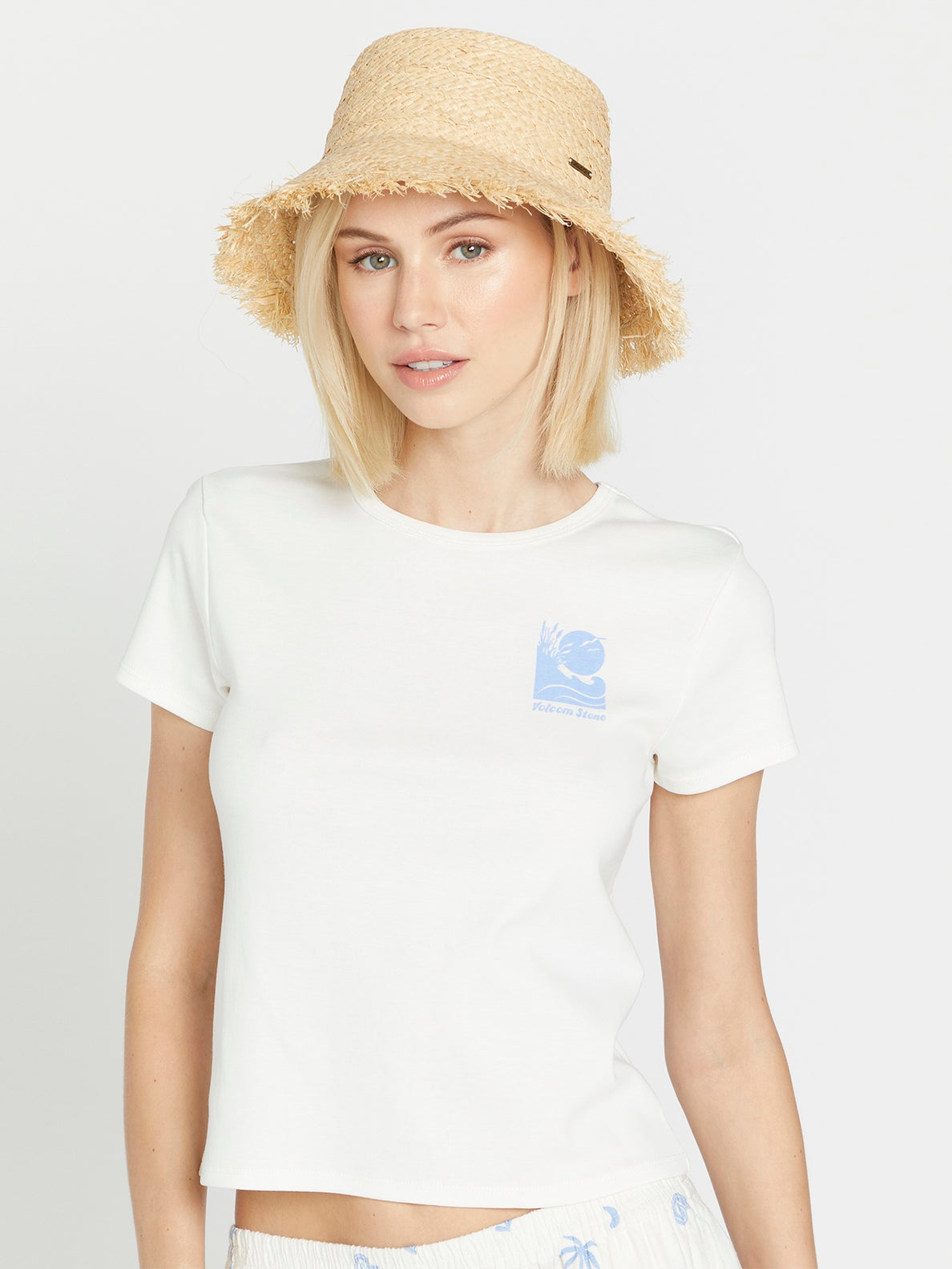 Sunny Bucket Straw Hat - Natural