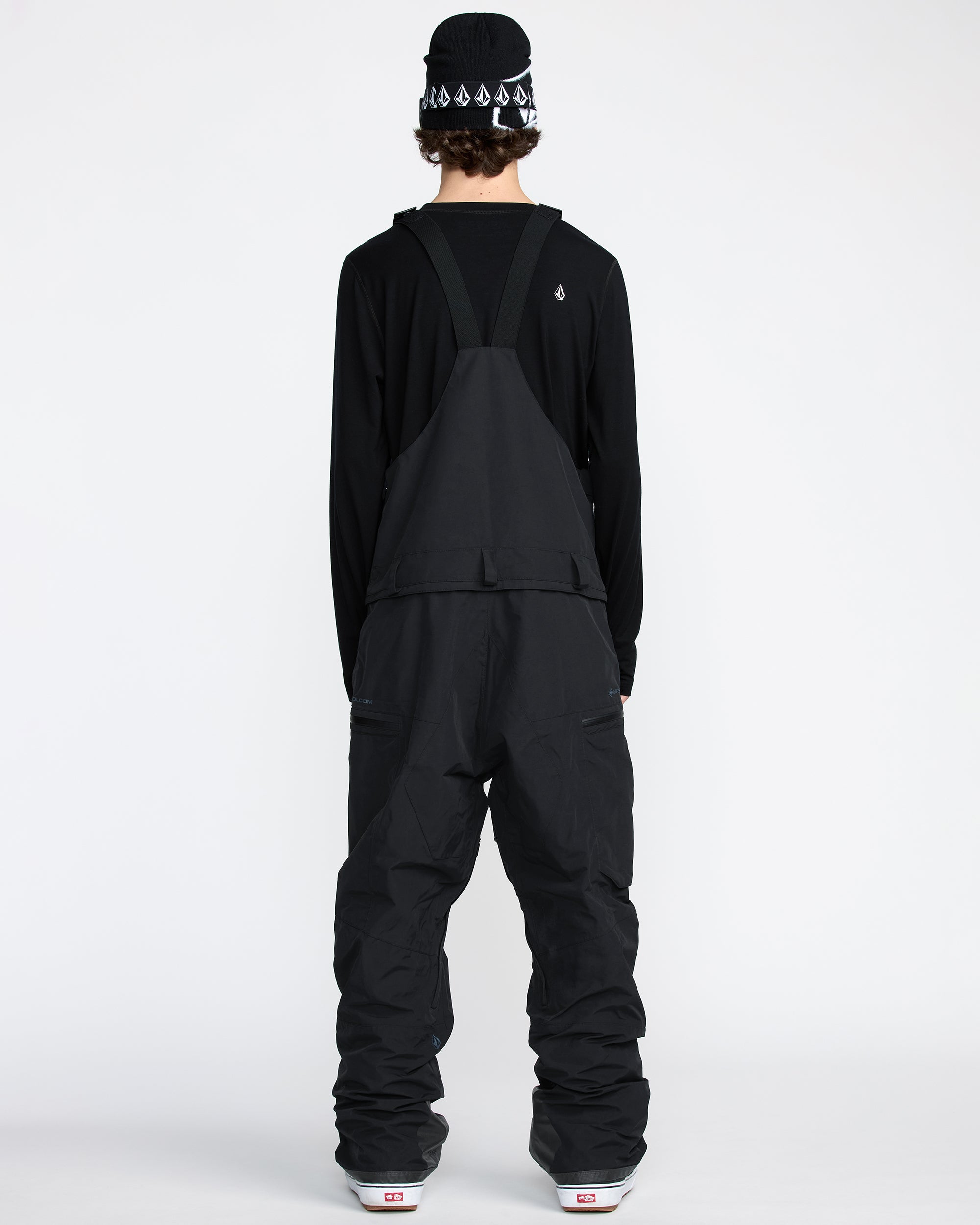 VOLCOM RAIN GORE-TEX BIB OVERALLS ボルコムビブ Volcom Men's Rain Gore-Tex Bib Overalls - Black