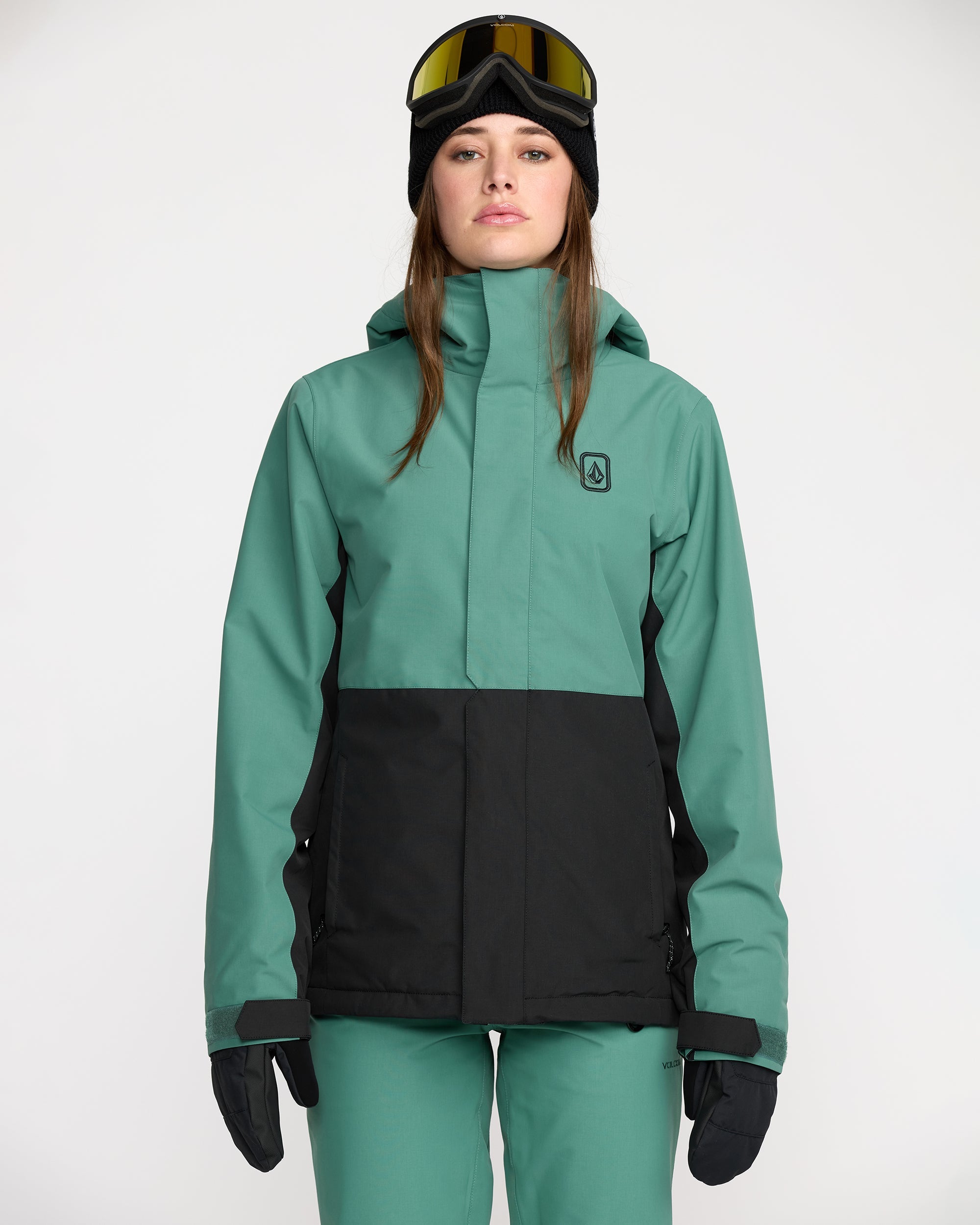VOLCOM スノーボード レディース　ウェア　グリーン　size M Women's Bolt Insulated Jacket - Volcom