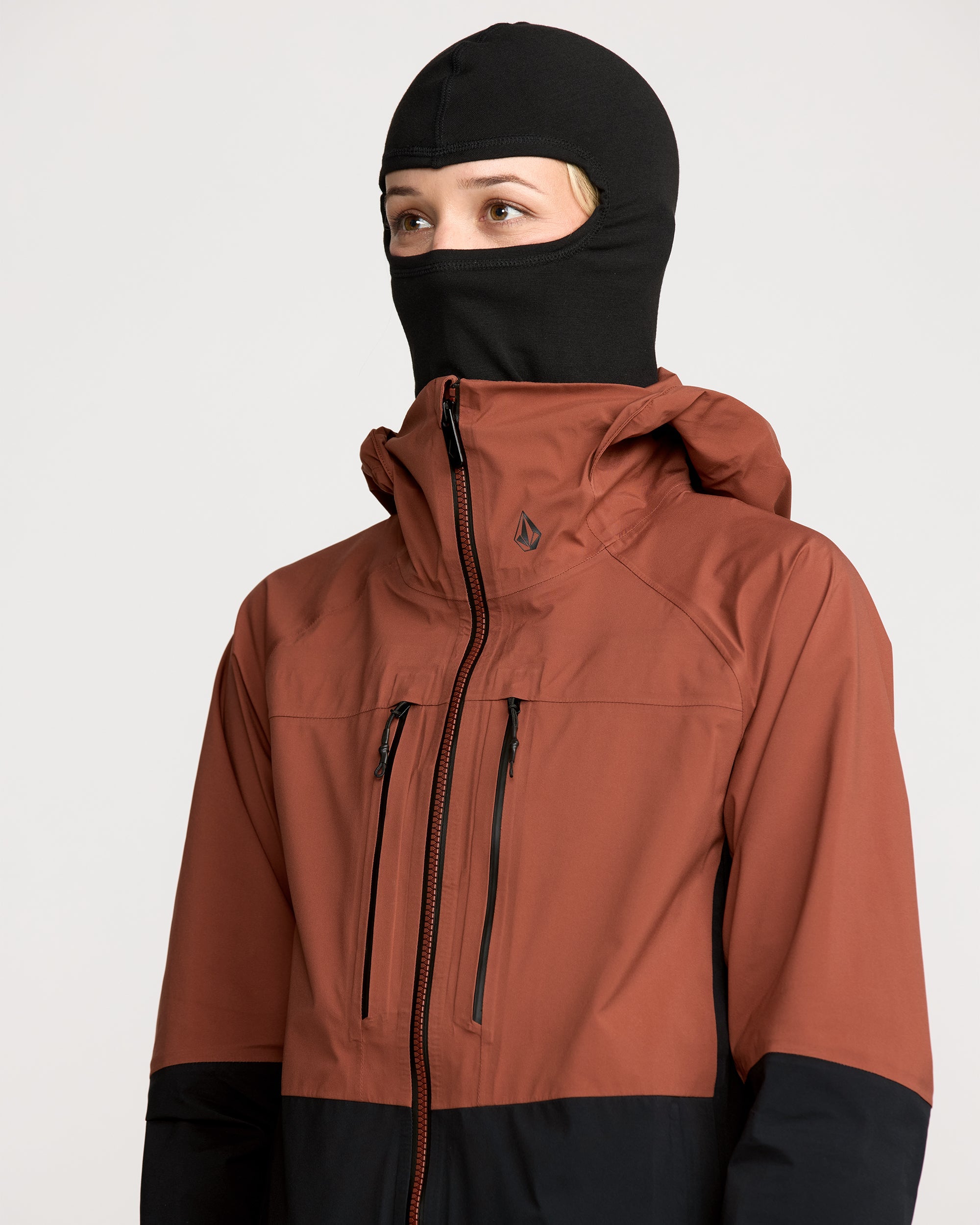 VOLCOM　GORE-TEX　3レイヤー Volcom VS 3L Stretch GORE-TEX Jacket 2023 - Orange Shock
