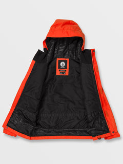 Kids Stone 91 Insulated Jacket - Orange Shock