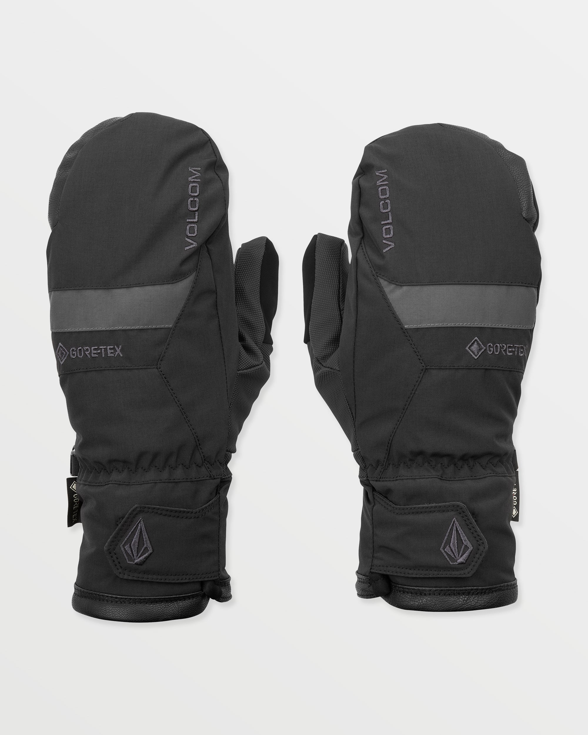 スキー・スノーボードアクセサリー VOLCOM GORE-TEX MITT  BLK Volcom Men's Stay Dry Gore-Tex Mitt - 2025 model | Skis.com