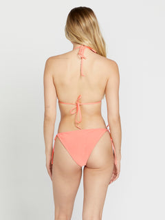 Simply Seamless Tie Side Bikini Bottom - Reef Pink