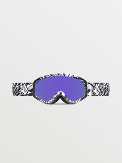 Attunga Youth Goggle - Op Art / Purple Chrome+BL