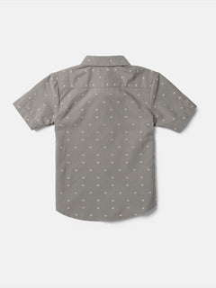 Little Boys Crownstone Short Sleeve Shirt - Moonbeam