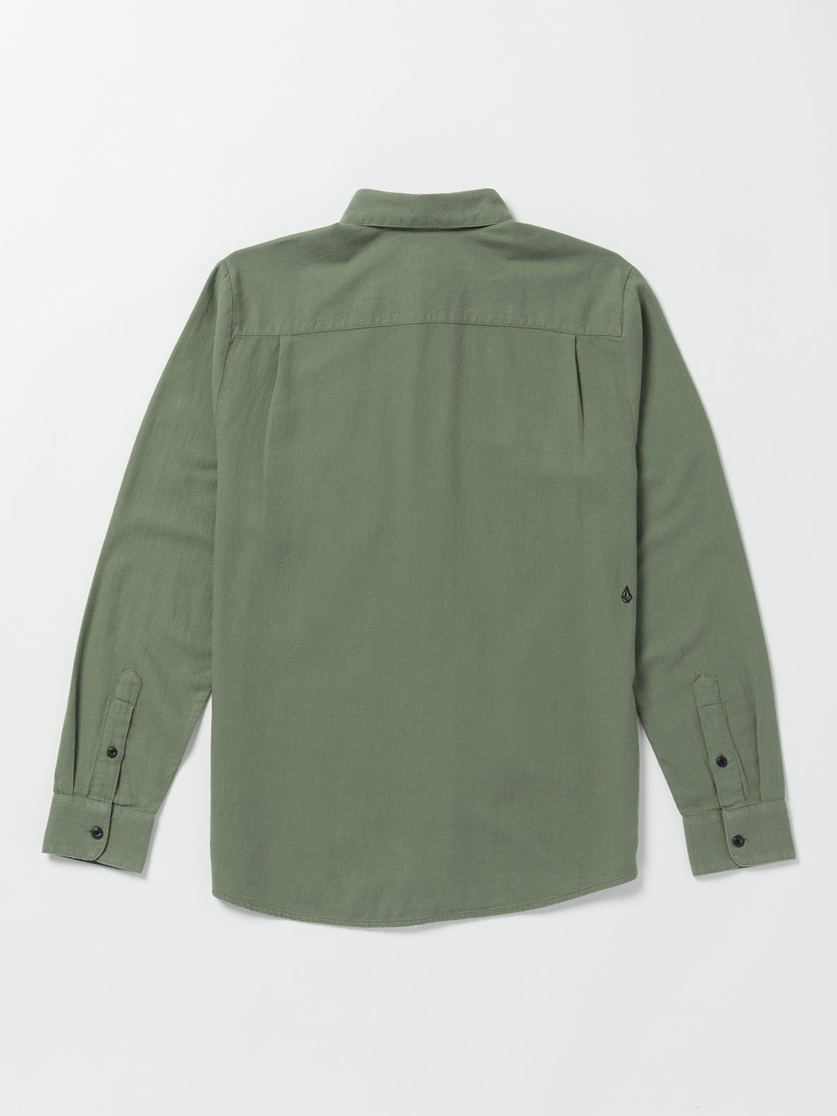 Caden Solid Long Sleeve Shirt - Agave (A0532204_AGV) [B]