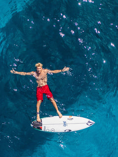 Surf Vitals Jack Robinson Mod-Tech Trunks - Red