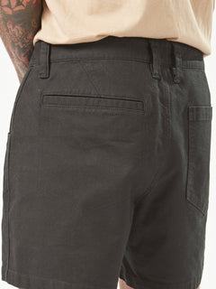 Bevel Work Shorts - Black (A0902002_BLK) [4]