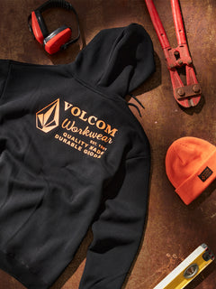 Volcom Workwear Hoodie - Black