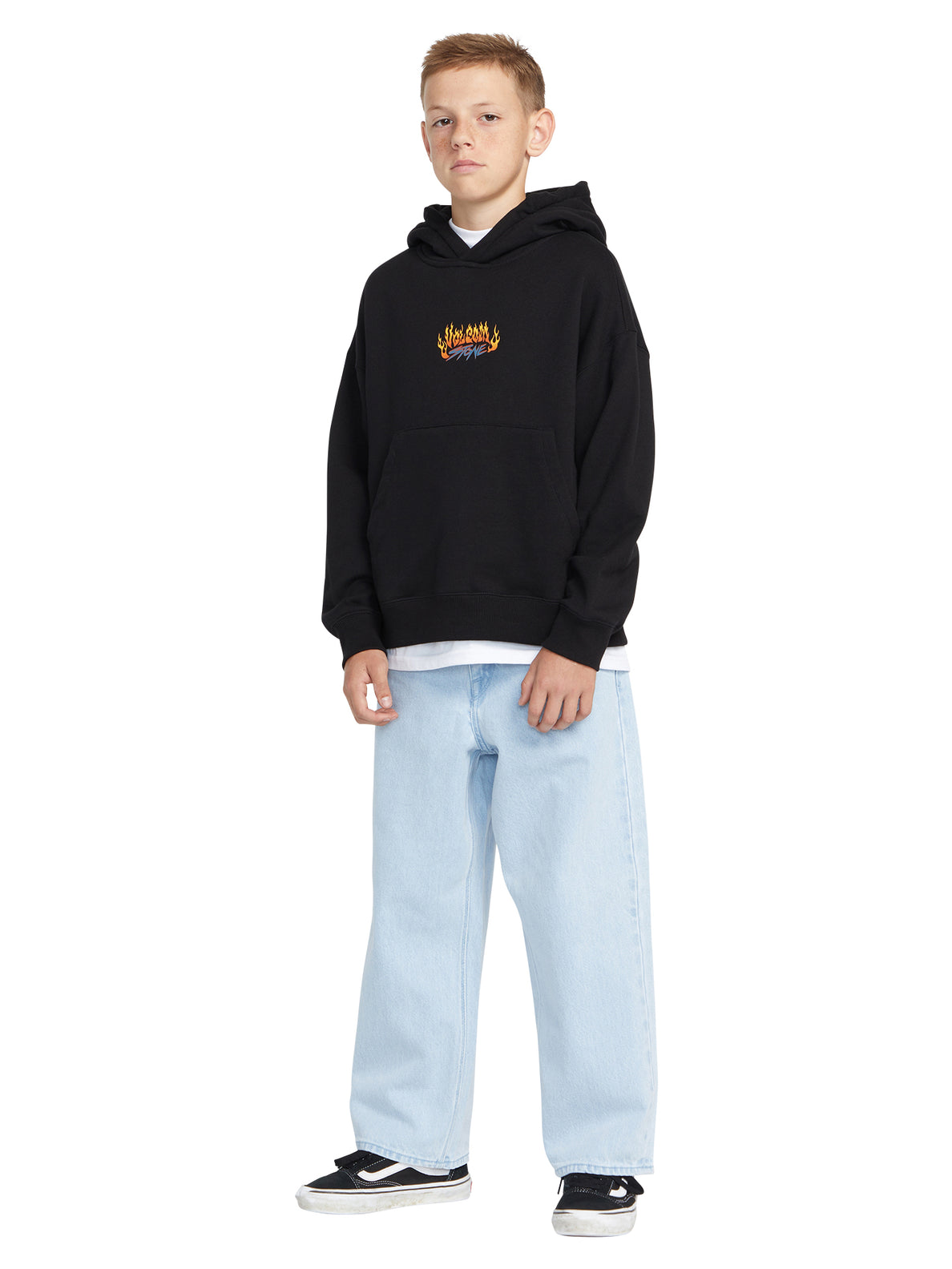 Big Boys Trux Pullover Sweatshirt - Black (C4132330_BLK) [30]