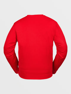Mens Core Hydro Crew Pullover - Red (G4652402_RED) [B]