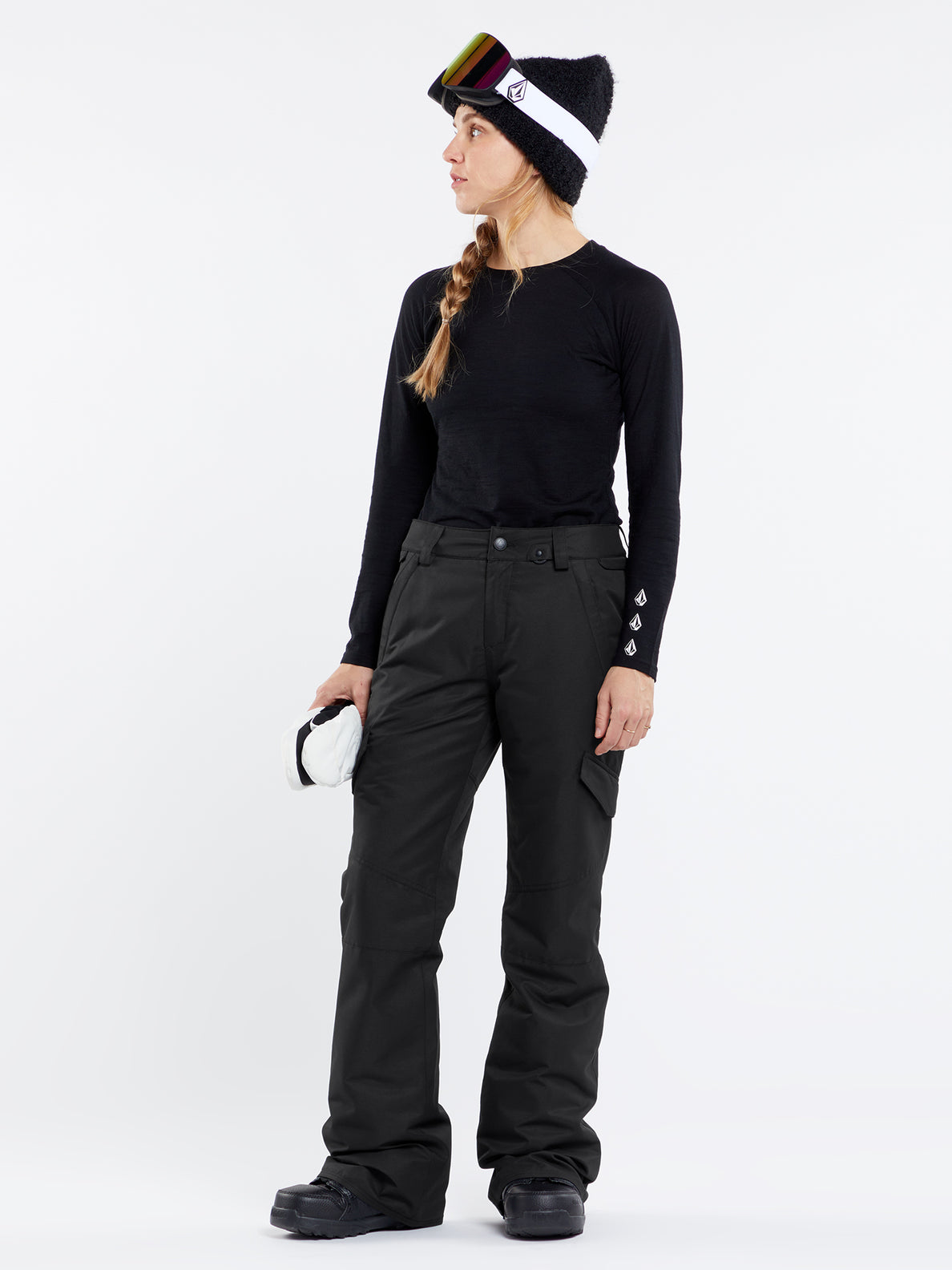 Womens Bridger Insulated Pants - Black (H1252402_BLK) [43]