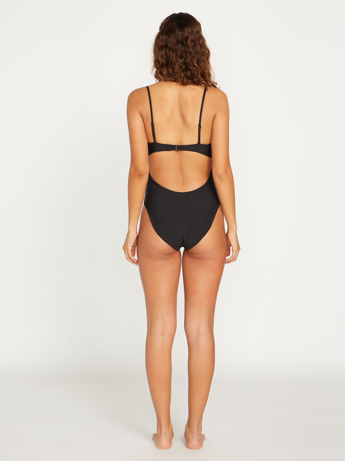 Simply Seamless Cut Out One-Piece - Black