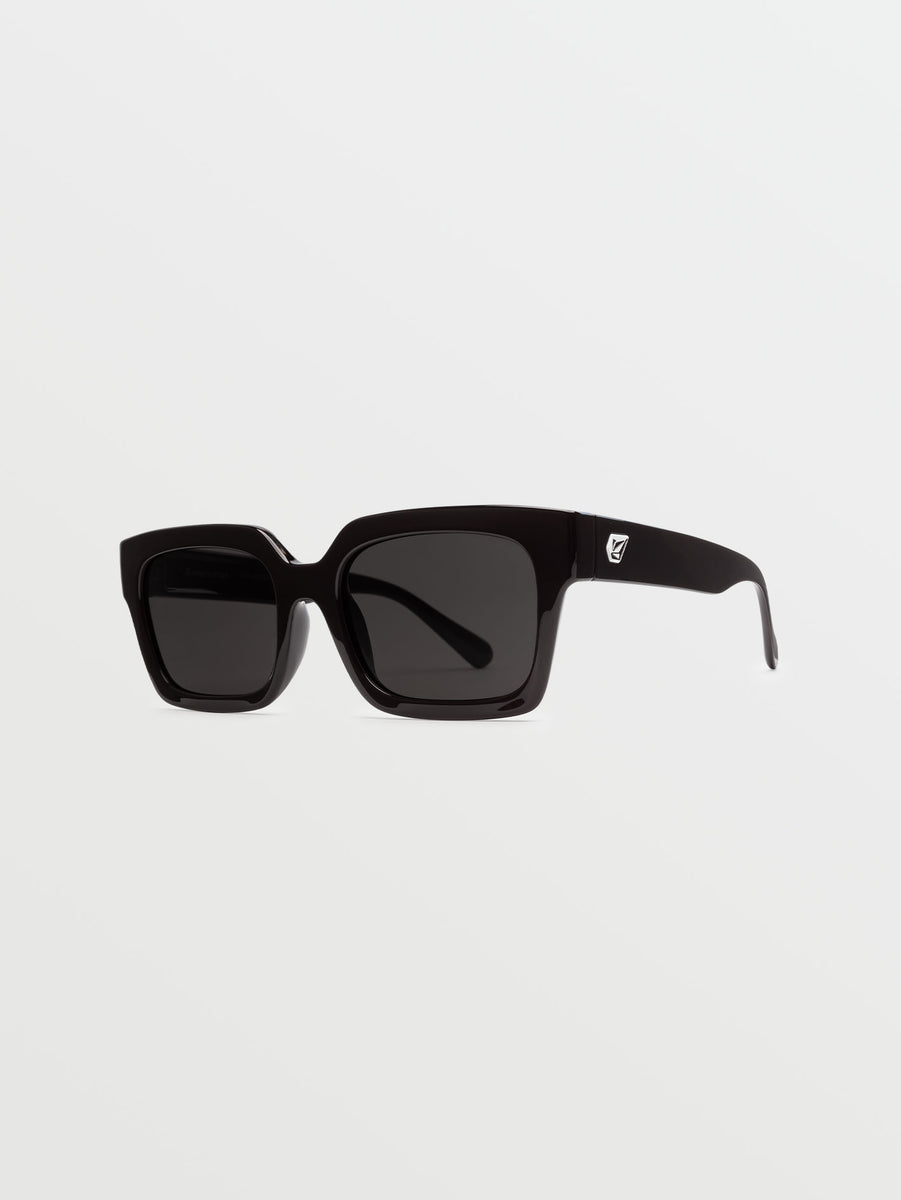 Domeinator Sunglasses - Gloss Black/Gray