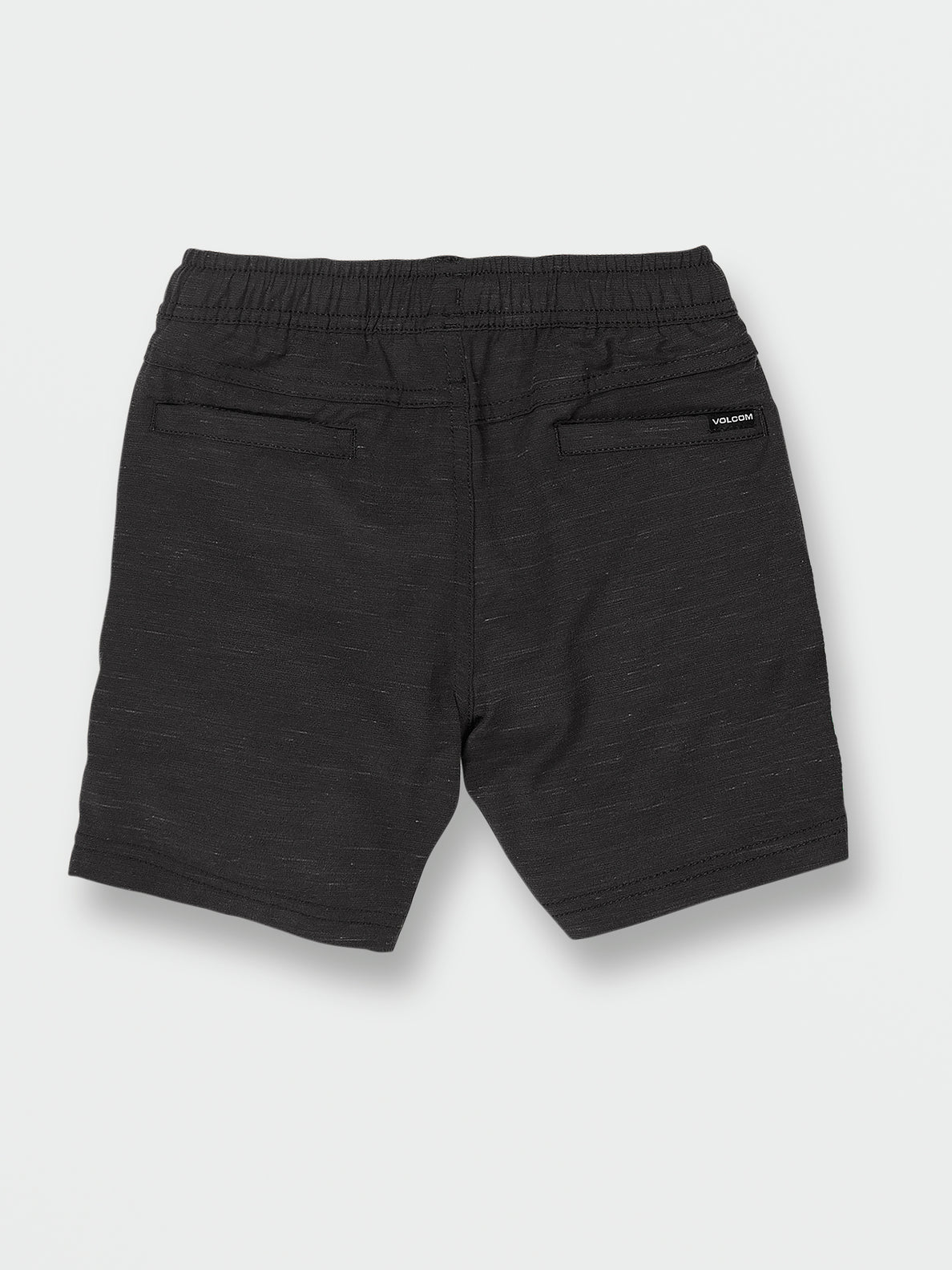 Little Boys Understoned Elastic Waist Hybrid Shorts - Black
