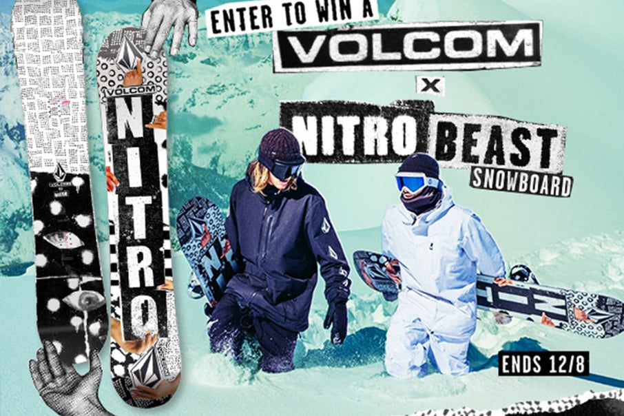 2019 Volcom X Nitro 'Beast' Snowboard Sweepstakes