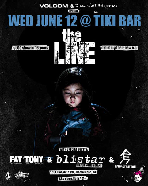 theLINE at Tiki Bar June 12, First OC Show in 16 Years