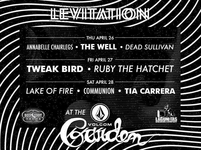 Volcom Garden Hosts Free Music Shows During Levitation 2018 In Austin, Texas
