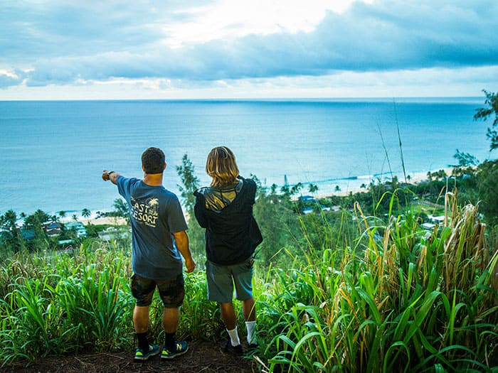 Hiking in Hawaii with the Best Views of Pipeline on the North Shore of Oahu