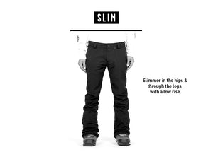 Mens Slim Snow Pants