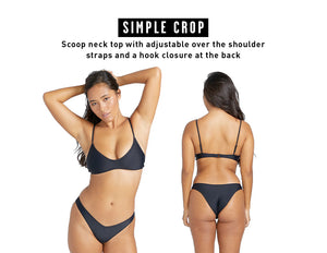 Crop Bikini Tops