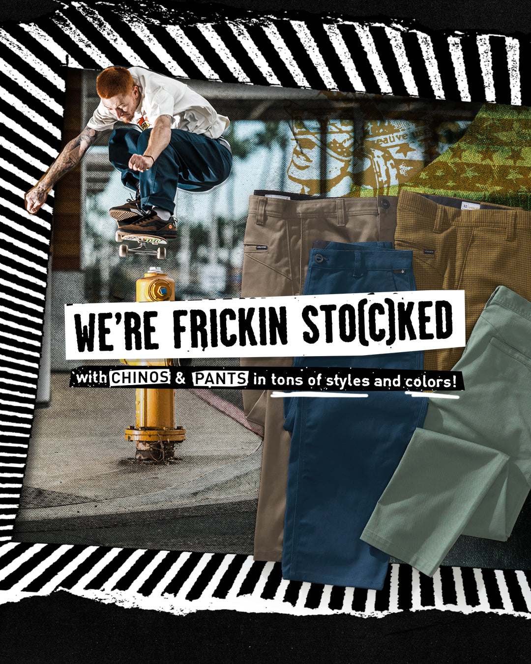 Volcom | Skate, Surf & Swimwear, Snowboarding Clothes & More