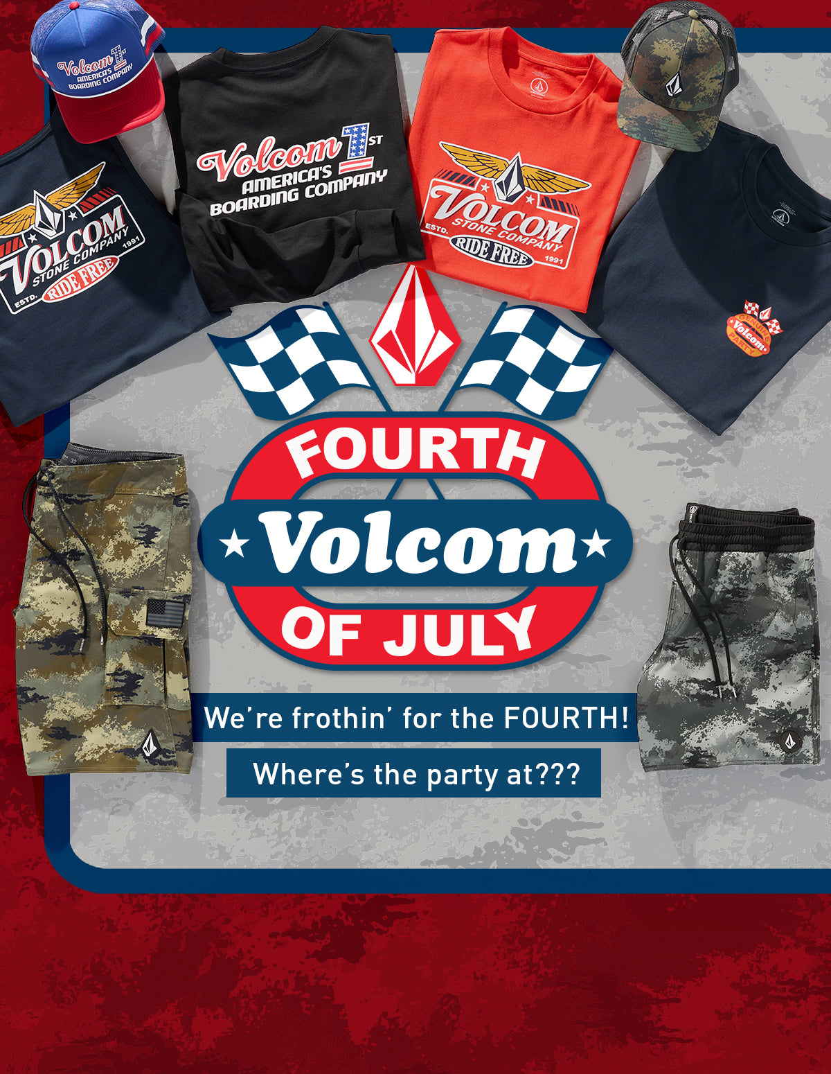 Volcom® | Skate, Surf & Swimwear, Snowboarding Clothes & More