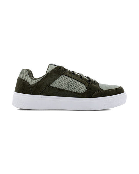 Volcom Men's Evolve Work Sneakers Olive and Sage