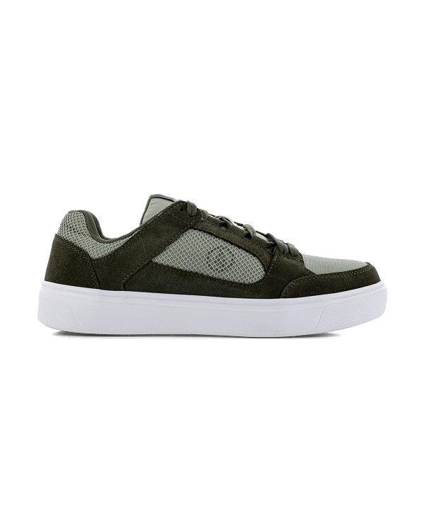 Volcom Men's Evolve Work Sneakers Olive and Sage