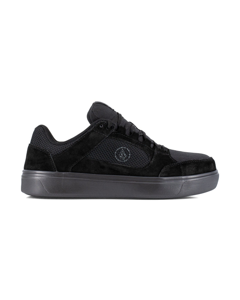 Volcom Men's Evolve Safety Toe Work Sneakers Triple Black
