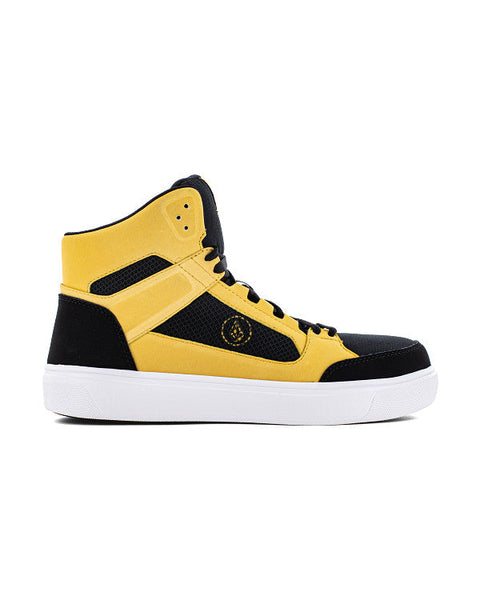 Volcom Men's Evolve Safety Toe SD High Top Work Sneakers Wheat and Black