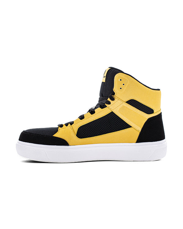 Volcom Men's Evolve Safety Toe SD High Top Work Sneakers Wheat and Black