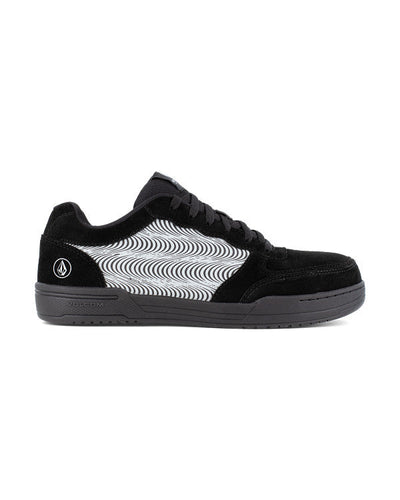 Volcom Women's Hybrid Work Sneakers Black and Tower Grey