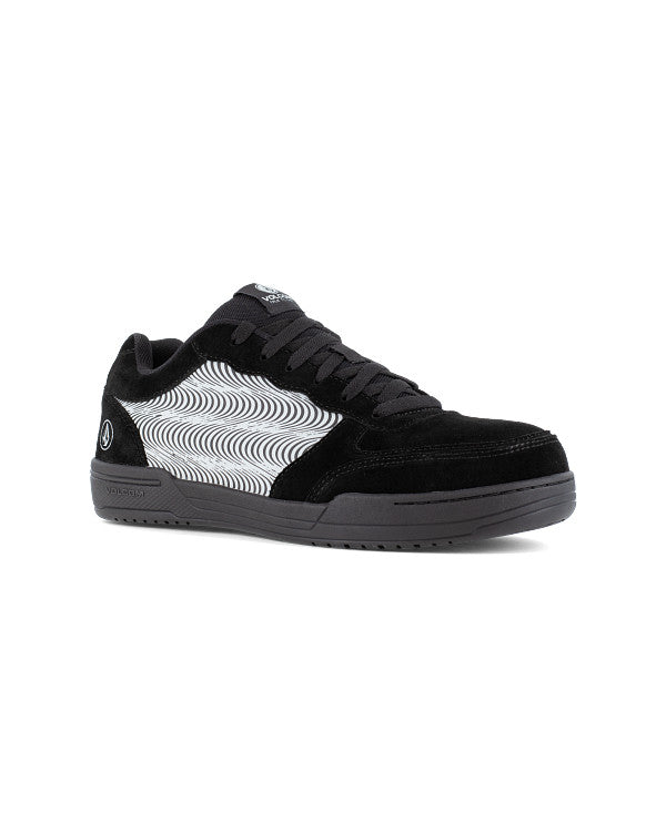 Volcom Women's Hybrid Work Sneakers Black and Tower Grey
