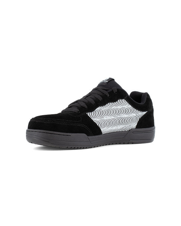 Volcom Women's Hybrid Work Sneakers Black and Tower Grey