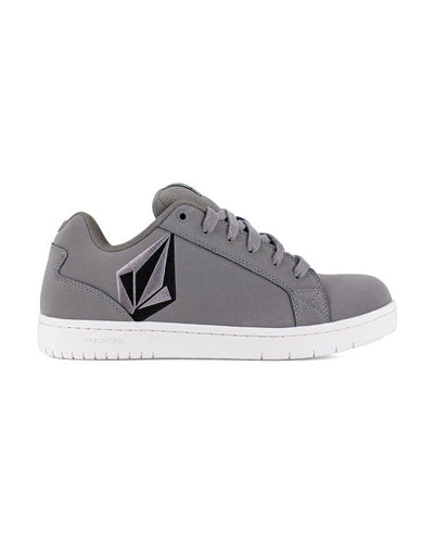 Volcom Men's Stone Work Sneakers Gray and Black