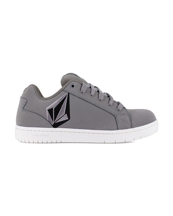 Volcom Men's Stone Work Sneakers Gray and Black