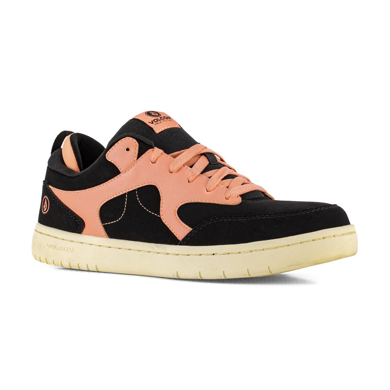 Women's Vitals Work Sneakers-Black and Clay Orange-Volcom