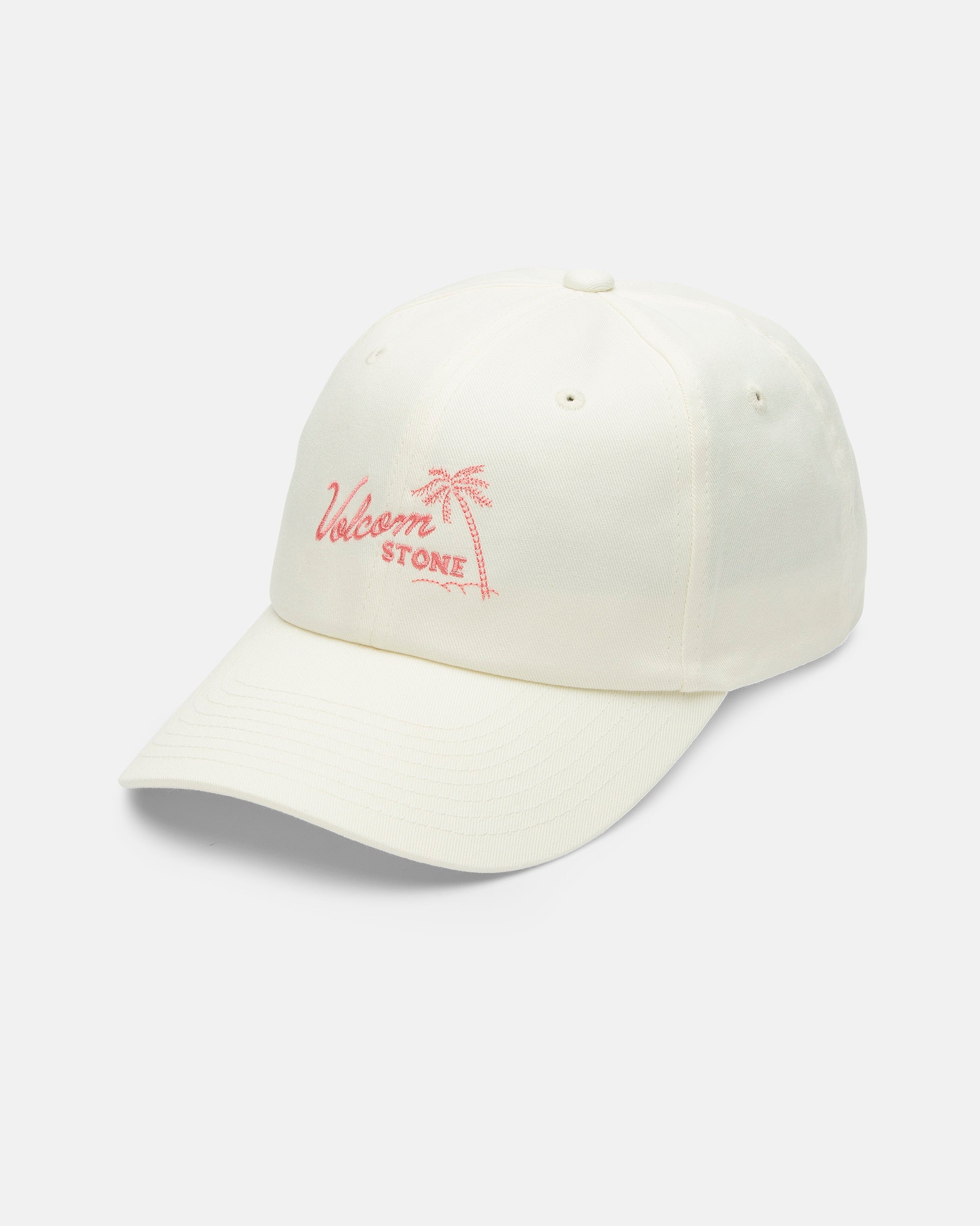 STONE  ベースボールキャップ 白 Women's Stone Rising Hat - Volcom