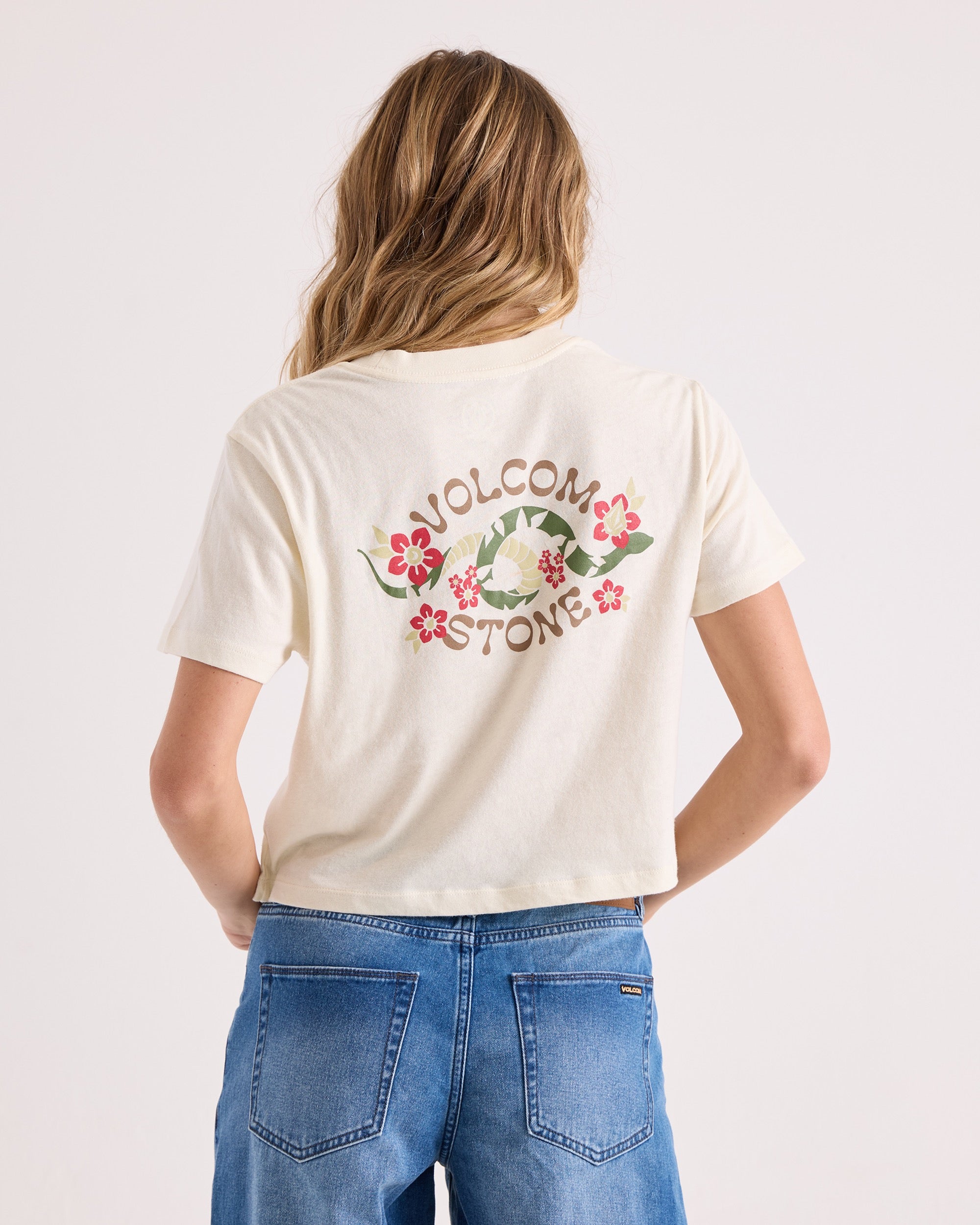 BEACHLOVE　38 Women's Bite Club Pocket Dial Tee - Volcom