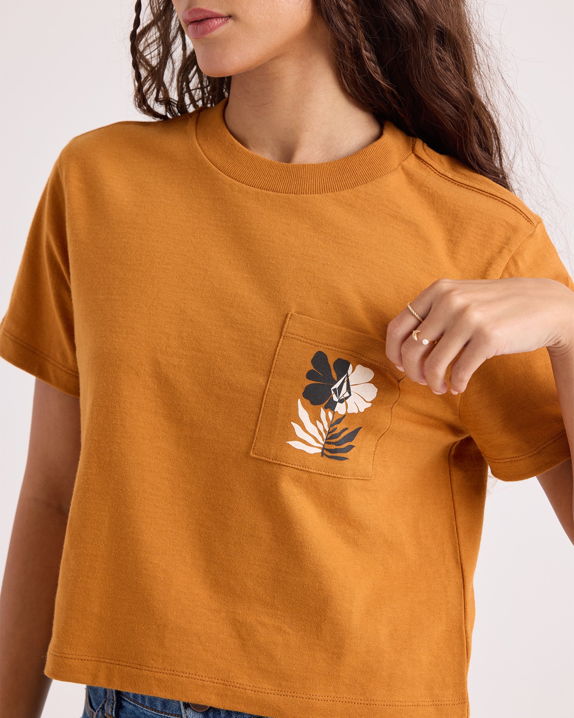 Women's Core Memory Pocket Dial Tee - Volcom