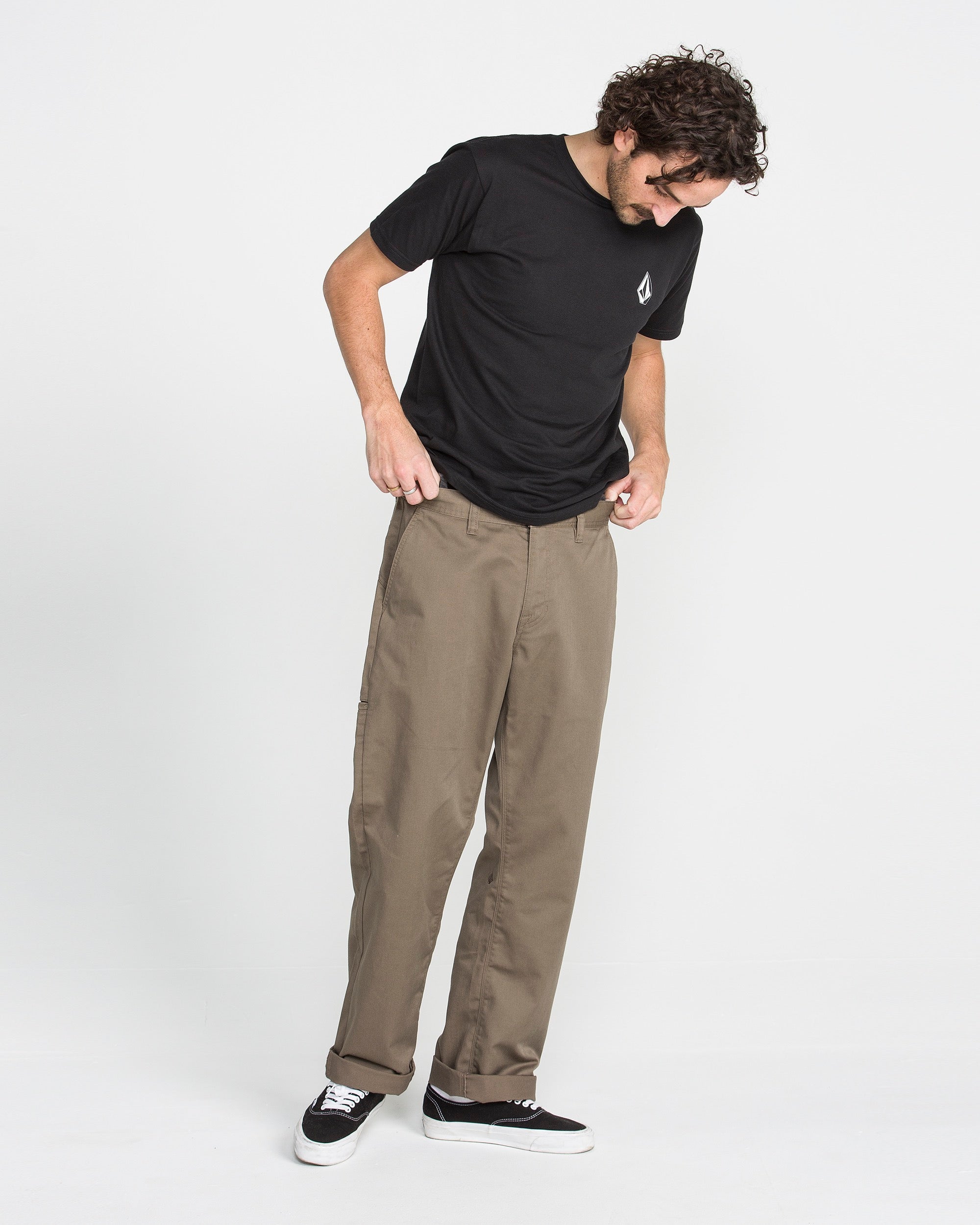 コロニークロージング WILLIAM HALSTED TROUSERS グレー COLONY CLOTHINGコロニークロージング シャーリングイージーパンツ L