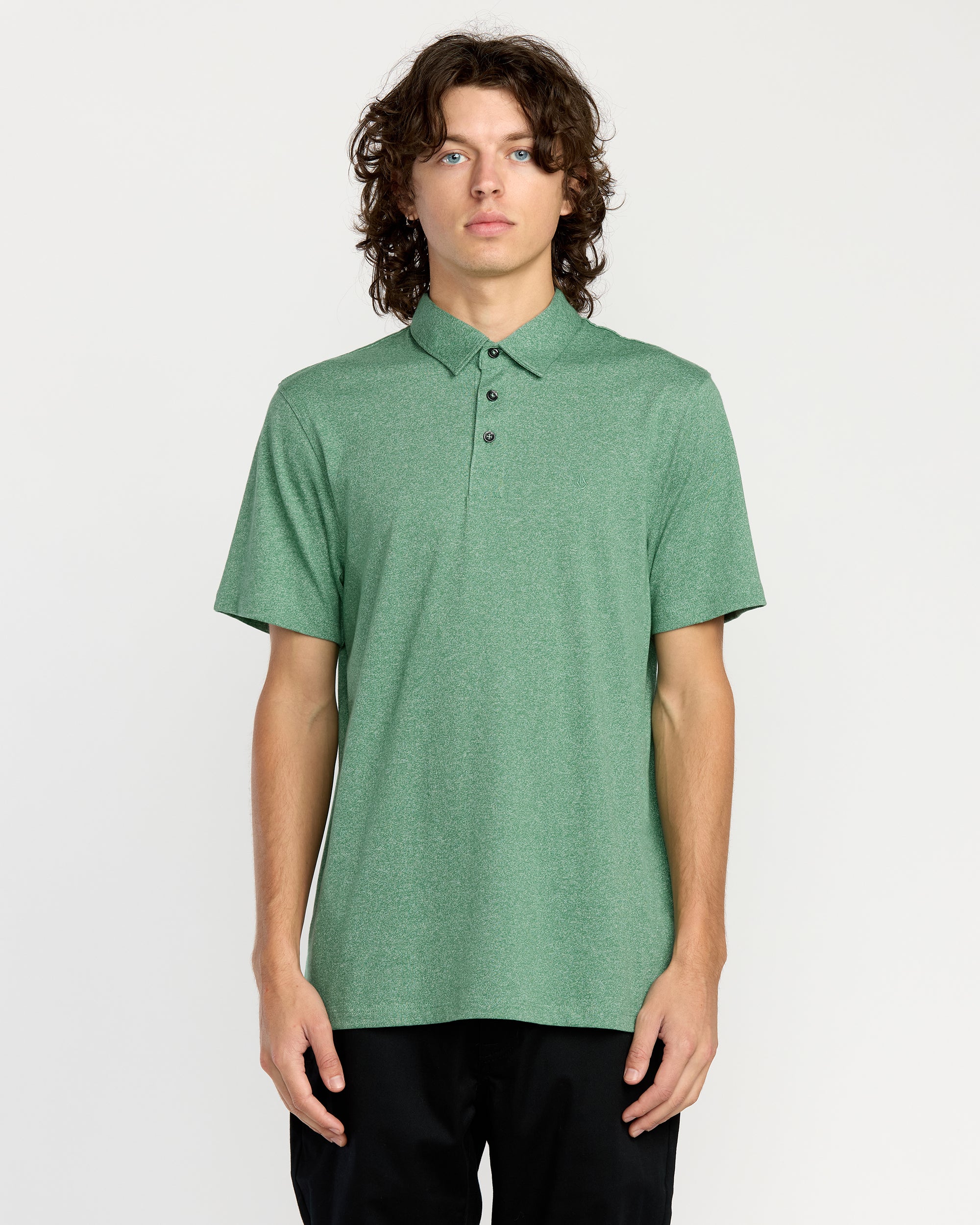 Men's Wowzer Polo Short Sleeve Shirt--Volcom