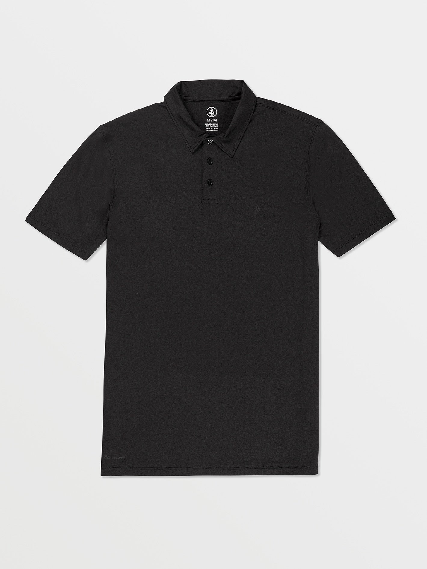 Hazard Pro Polo Short Sleeve Shirt - Black – Volcom US