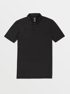 Hazard Pro Polo Short Sleeve Shirt - Black